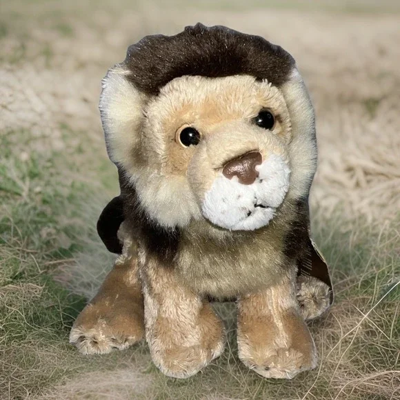 National Geographic Stuffed Animal Plush Lion Lelly Kids Realistic 8