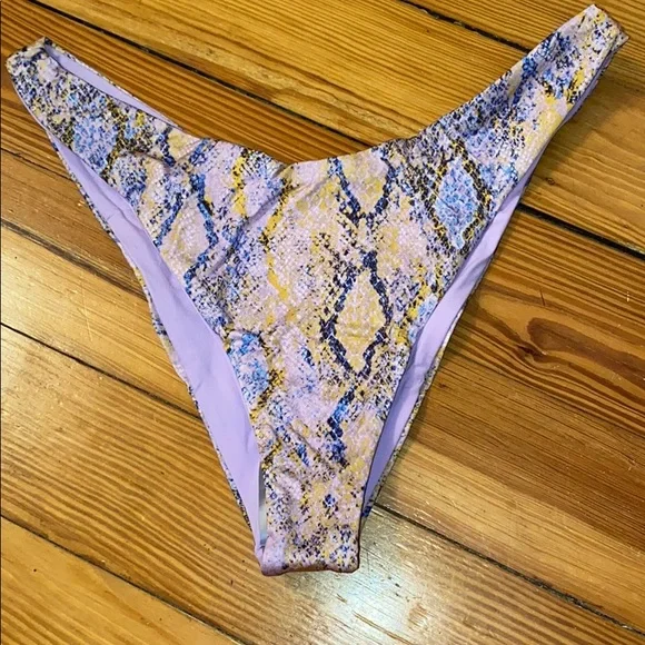 L*Space Cabana Bitsy Bottom - Serpentina
