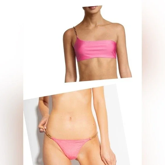 Cult Gaia Joanna Bikini Top in Size M & Cult Gaia Sanam Bikini Bottom Size M NWT