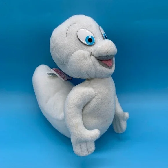 Casper the Friendly Ghost Stuffed Animal Plush‎ Toy 1995 Dakin Universal Studios