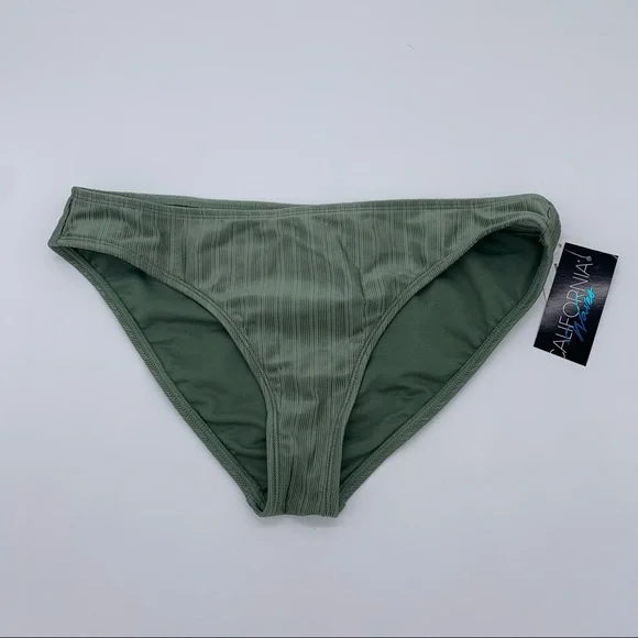 California Waves SAGE Metallic Ribbed‎ Hipster