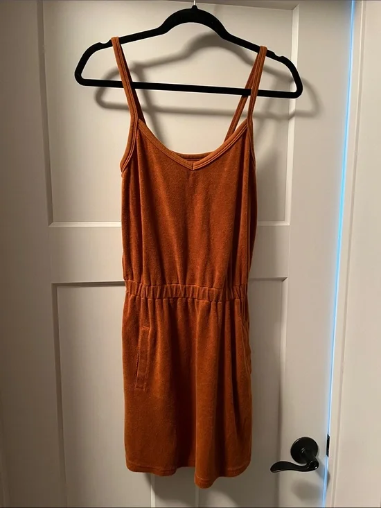 Offline by Aerie Terracotta Sleeveless Tank Dress NWT