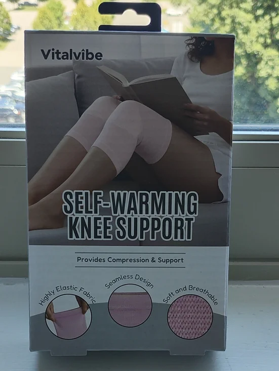 Self-Warming Knee Support - Pink