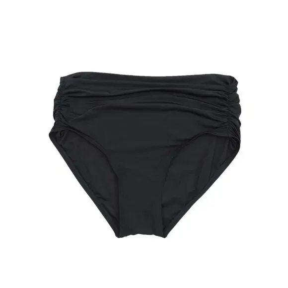 Calvin Klein Women's Convertible Bikini Bottoms (Black, Medium)