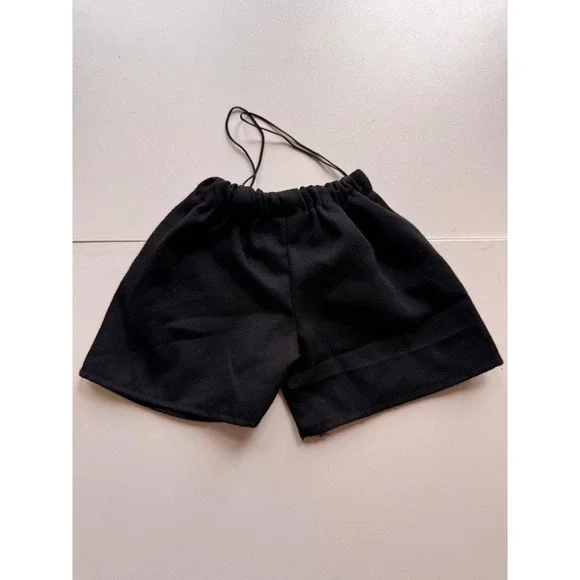 Build A‎ Bear Black Shorts Basic Doll Clothing Accessory