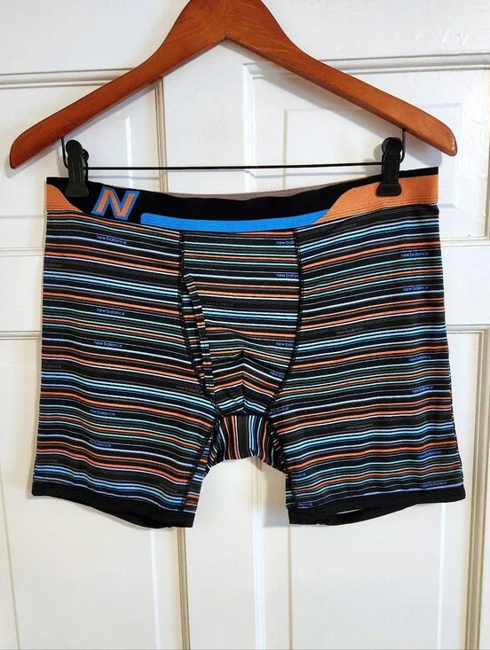 💪New Balance💪 - Black/Multicolor Boxer Brief