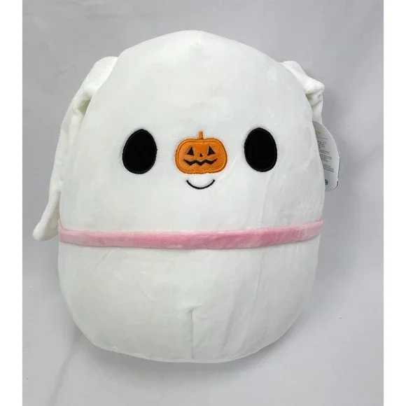 New Squishmallows 12” Nightmare‎ Before Christmas Zero Ghost Dog Plush