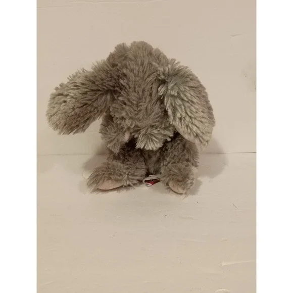 Douglas Cuddle Toys Grey Bunny Rabbit Plush Shaggy Soft Stuffed Animal‎ 9834G