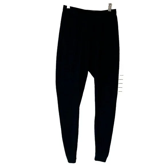 Base‎ Layer Black Knit Pants Men's S Thermal Rib UPF TERRAMAR Hunting Winter