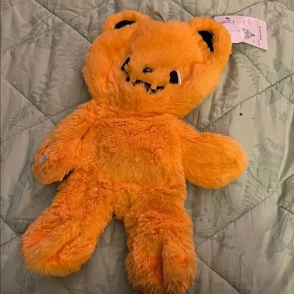 Build a bear pumpkin glow bear