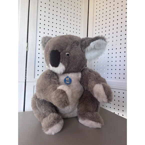 R. Dakin & Co Koala Plush Toy‎ 1981 Stuffed Animal Collectible Brown Large 15.5