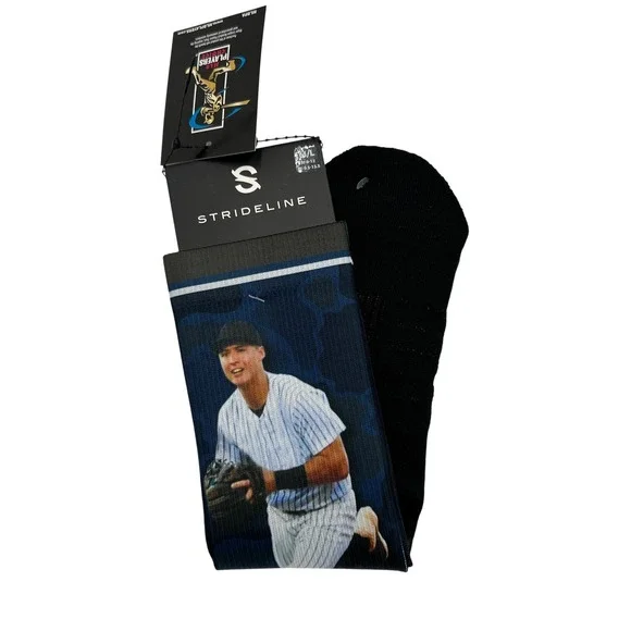 Strideline Anthony Volpe New York Yankees Premium Full Sub Camo Socks M/L NWT‎