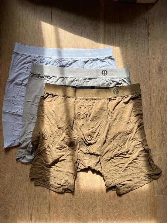 Set of 3 Lululemon Always in Motion 6” Boxer Briefs