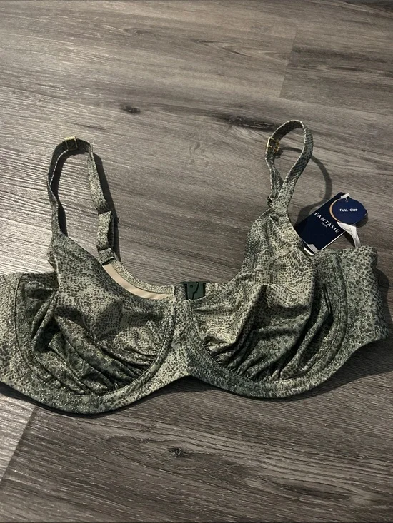 Fantasie Green Textured Underwire Bra