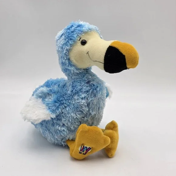 Ganz Webkinz‎ DODO BIRD HM639 (No Code) VERY RARE Blue Plush Stuffed Animal