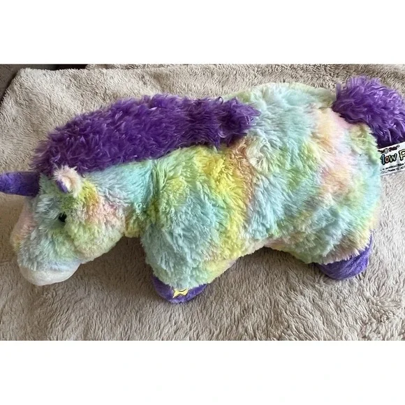 Purple Unicorn Glow Pillow Pet 2013 Tie Dye 16