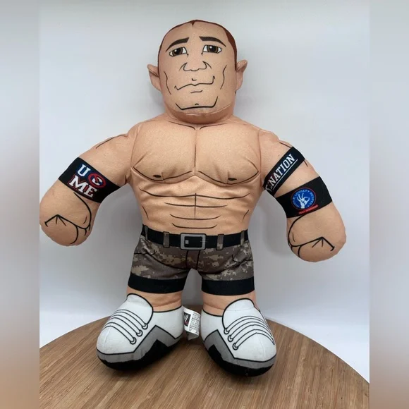 WWE John Cena Plush Doll 2011 Brawlin Buddies Wrestling 16