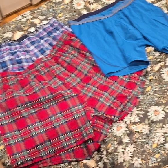 ❤️5/$25 New Mens 3 Boxers  All in Motion And Hanes