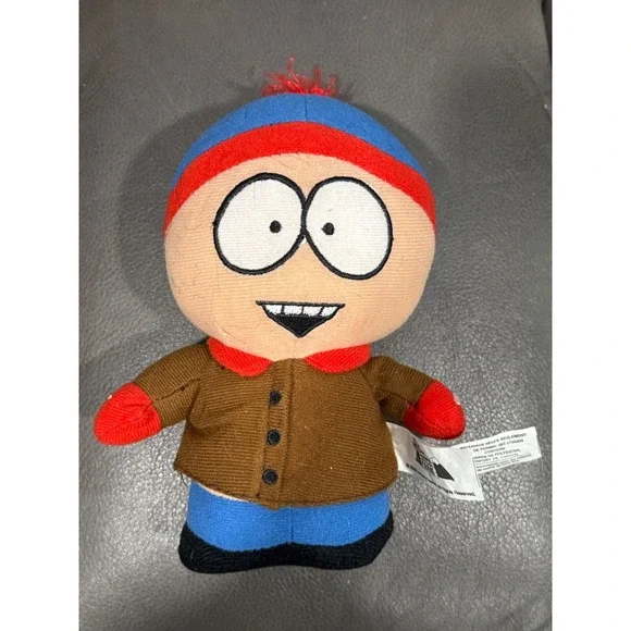 South Park Stan Marsh‎ Plush Toy Stuffed Animal Blue Red Hat
