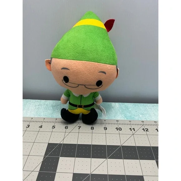 Papa Elf Plush Stuffed Toy‎ Green Christmas Movie Holiday 8 inch 2024
