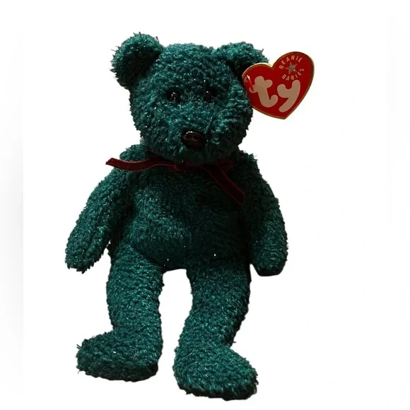 🔥Ty Beanie Baby: 2001 Holiday Teddy