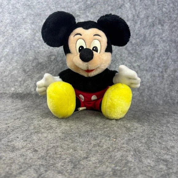 Mickey Mouse Plush Disneyland Walt Disney World Parks Vintage 8