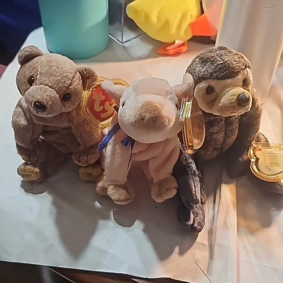 Beanie Baby Bundle of 3
