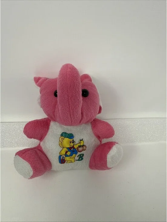 Little Pink Elephant Plush Stuffed Animal