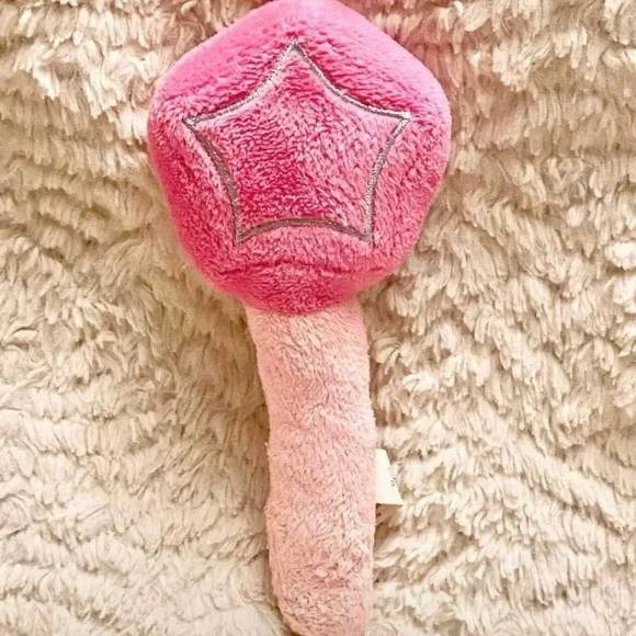 💞 Super Soft Plush Pink Baby Princess Wand