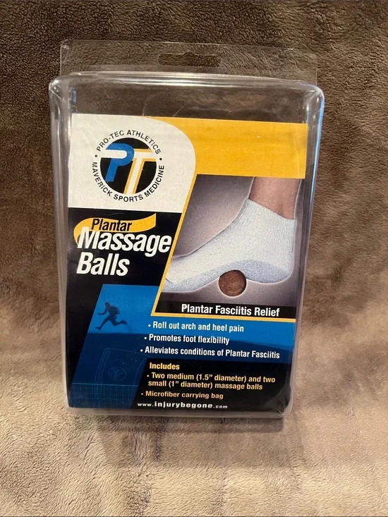 Plantar Massage Balls - White