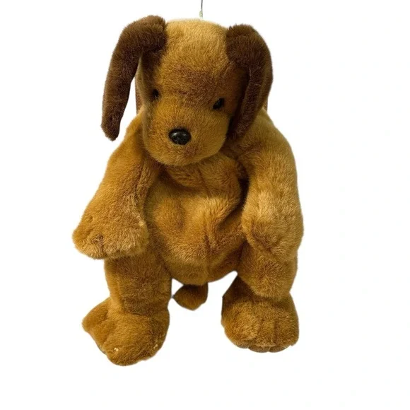 Puppy Dog Brown Plush Backpack Purse‎ J Stuff & Associates