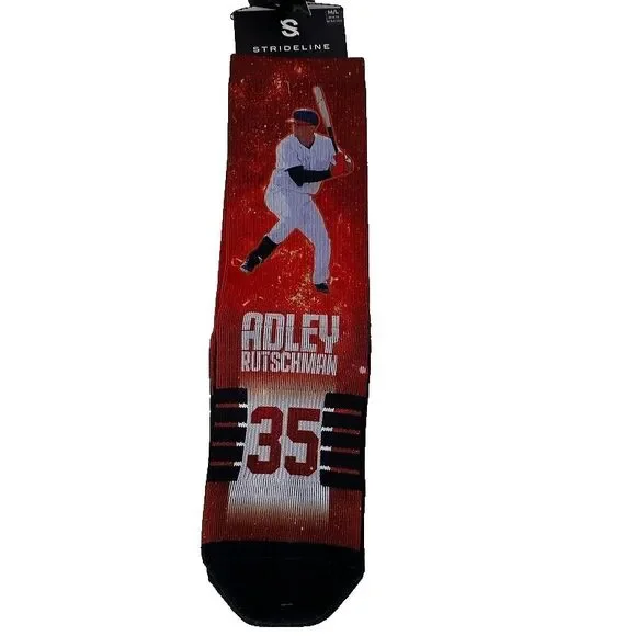 NEW Adley Rutschman Baltimore Orioles Socks 1 Pair Size L/M 8-12 MLB Baseball‎