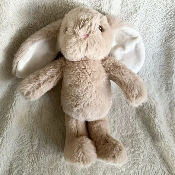 Cuddles &  Friends Bunny Rabbit Plush Tan Beige 12