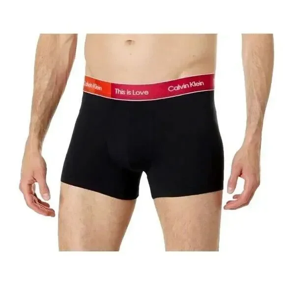 CALVIN KLEIN Mens XL Boxer Briefs This is Love Pride