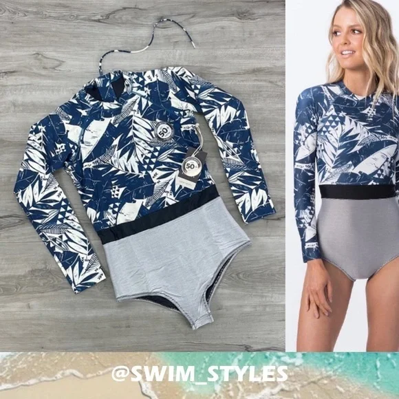 ☀️RIP CURL☀️ SEACHERS UV SURF SUIT BODY SUIT ON PEICE