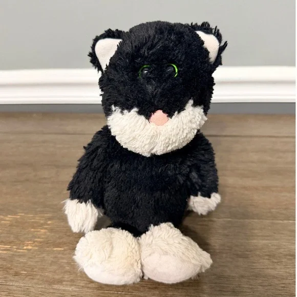 Ty Attic Treasures Bessie the Black & White Tuxedo Cat Plush‎