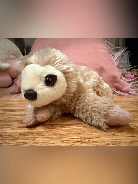 Aurora World Mini Flopsie sloth plush toy