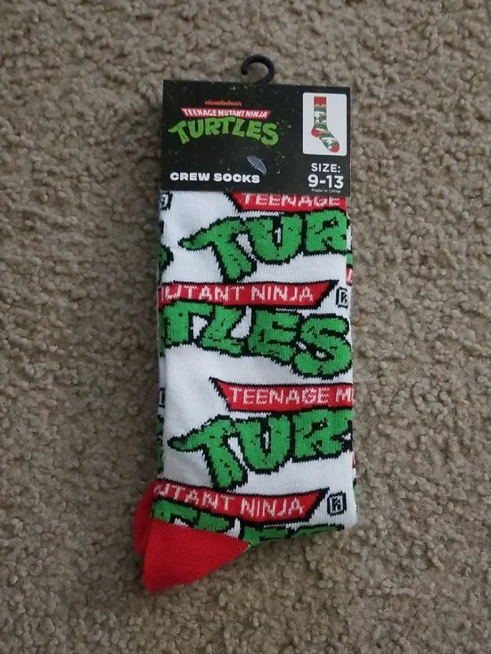Teenage Mutant Ninja Turtles Crew Socks