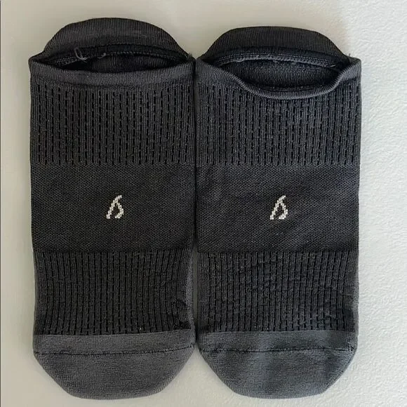 New Allbirds Trino Pacer Low Socks in Ash Unisex Size L