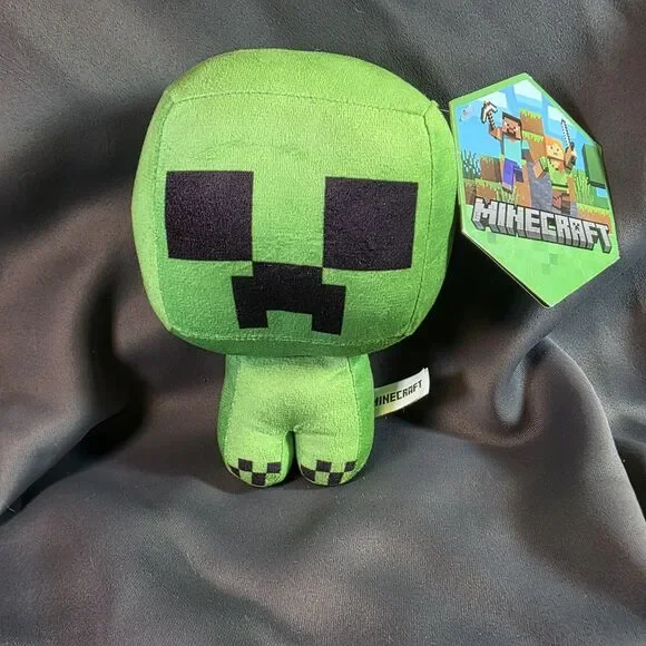 Minecraft Green Creeper Toy Factory Stuffed 7