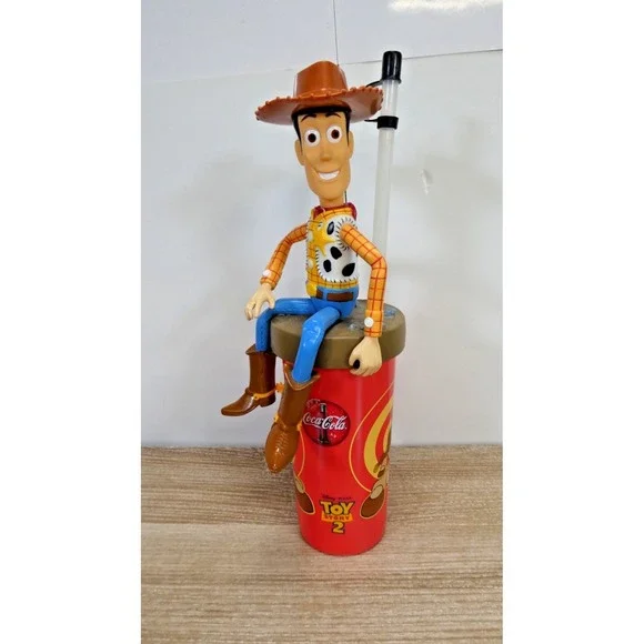 Disney Parks Exclusive Woody Souvenir Sippy Cup Toy Story 2 Bullseye Pixar