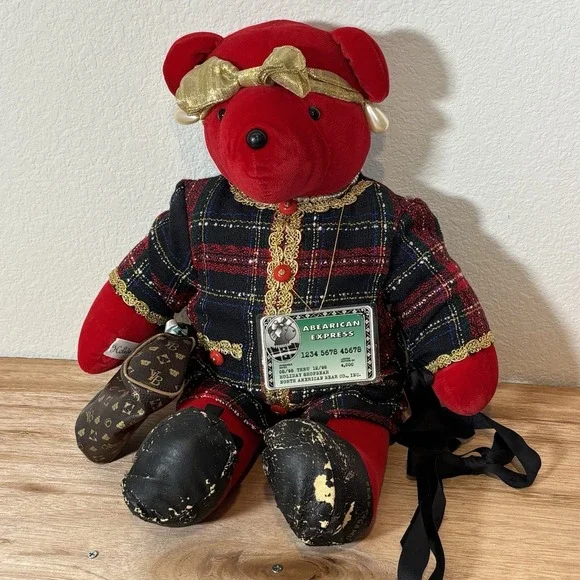 Vintage North American Bear VIB Abearican Express Holiday ShopBear 20