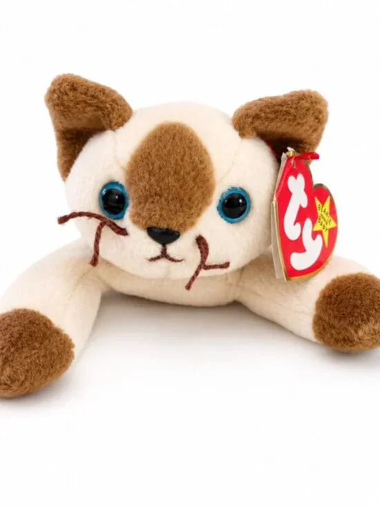 Ty Beanie Baby Snip The Cat Tags Attatched