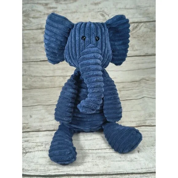 Jellycat Corduroy Elephant Plush Blue Cordy Roy Stuffed Animal 14