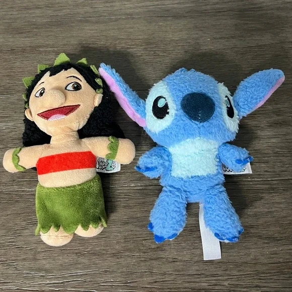 Disney Lilo & Stitch Cutieez‎ Plush Set Baby Stuffed Animals Kids Toy