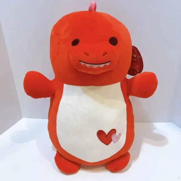 Squishmallows Duster the Red Dinosaur 16
