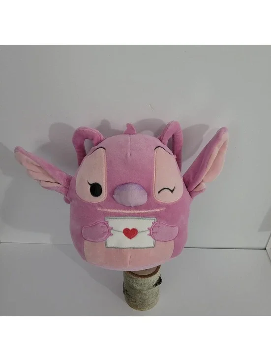 Squishmallows Disney Valentine’s Day Angel plush toy from the Lilo & Stitch