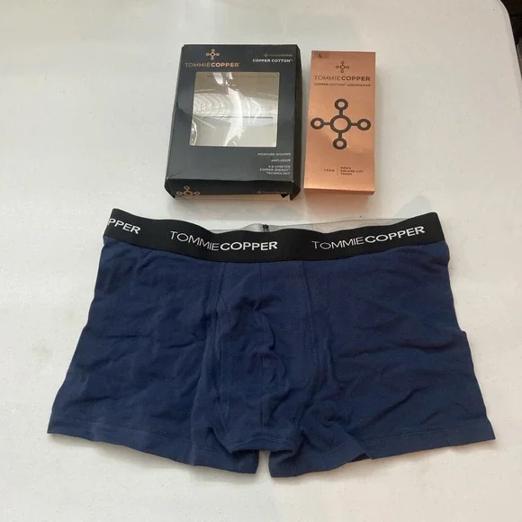 Tommie Copper Mens Square Trunk Large Blue Mens
