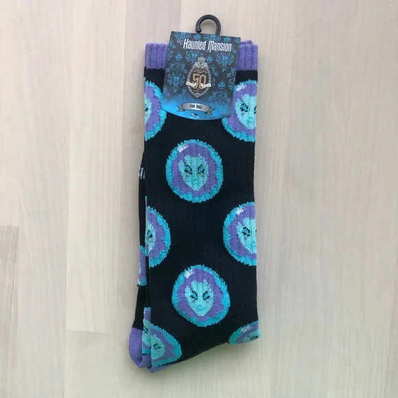 Disneyland Resort 50th The Haunted Mansion Madame Leota Crew Socks
