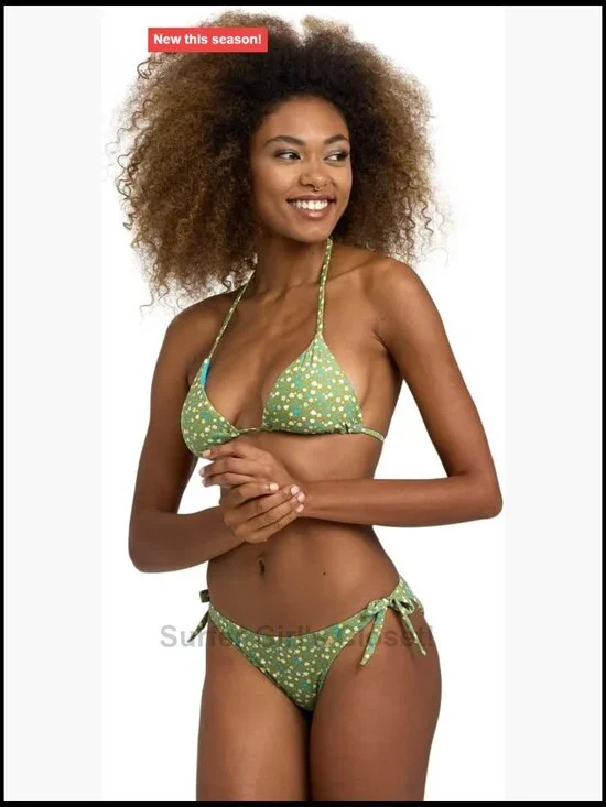 Women's Two-Piece Triangle Bikini Set Quick Dry